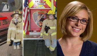 Да-а, Пенни Пакс раньше работала спасателем. Не она ли на этом снимке?