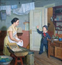 Николай Заболотский, "Опять пятёрка", тот же 1954 год, что "Переэкзаменовка".