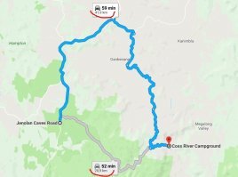 У чувака хромает и логика, и математика - на 6 минут быстрее, а не 15. Это была математика, а теперь логика:
две дороги по 20 и 40 км. Время прохождения первой 54 минуты, второй 1 час. Разница не в два раза, видимо дорога не ахти какая.
Выбирая дорогу надо и на минуты смотреть, и на километраж. И мозгами пользоваться.