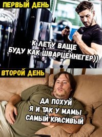 Как готовятся к пляжному сезону мужчины и женщины