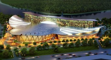 У нас в Беларуси есть похожее место, со следующего года государство вместе с Катаром  собирается строить полноценный курорт с отелями ресторанами и прочими причиндалами, интересно что получится у Катарцев неплохие архитекторы, в Минске уже много их зданий...