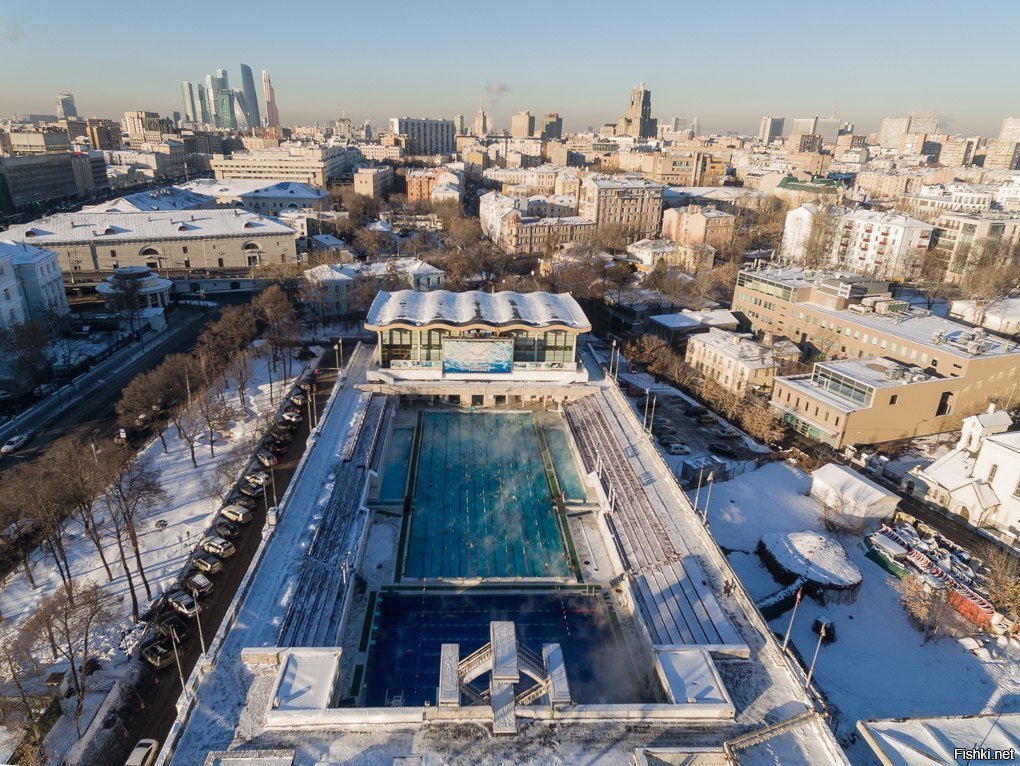 Фото бассейн чайка в москве