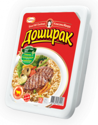 Доширак большой плюс маленький?