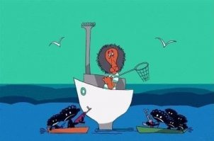 Как выглядели любимые герои в самом начале. Эскизы знаменитых советских мультфильмов