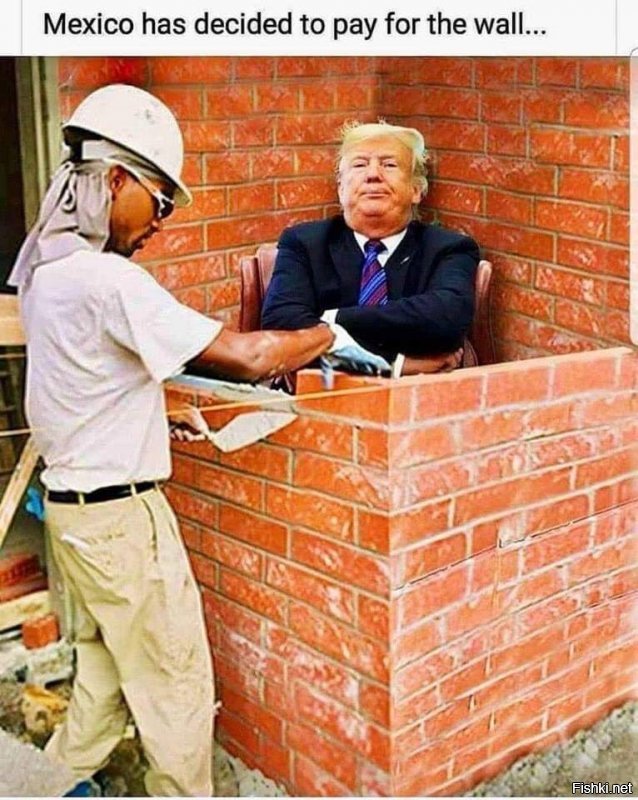 Как в «Игре престолов»: Трамп выложил мем о стене на границе с Мексикой