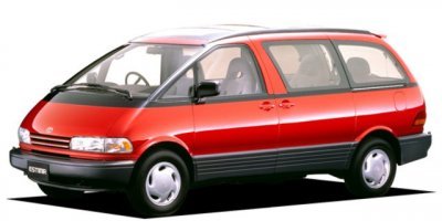 Toyota estima 1990г. Вполне уже серийный автомобиль.