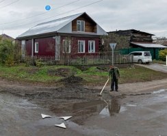 Автор никогда не видел металлоискателей?
Какой металл можно найти деревянной палкой?