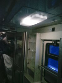А вот, такой вагон ожидал уже нас утром 2.01.2019