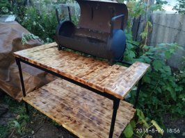 Мангал из баллона