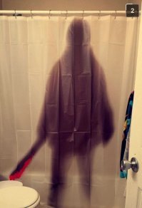 Хоррор шторки.