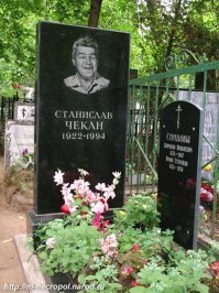 Скончался С. Ю. Чекан 11 августа 1994 года. Похоронен в г. Москве на Ваганьковском кладбище