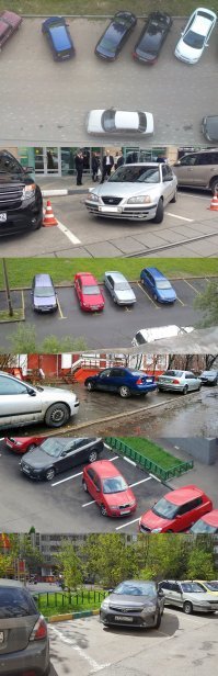 Абсолютное большинство пишет где надо, а где не надо парковаться. По моему разумению основная проблема не "где", а "как".