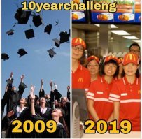 30 лучших приколов про #10YearChallenge