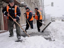 Ты чего такое говоришь?Если это сокращение дворников,то я мать Тереза.Куда не глянь,везде оранжевые жилетки.Через дворы когда иду постоянно встречаю дворников за работой.Единовременно, в пик снегопада в Москве работали до 30 тысяч дворников.Или вот ещё какой момент.Заметил у себя во дворе,что помимо нашего дворника лопатами машут ещё двое без спецодежды.Подошёл,спросил.Оказалось,что это братья дворника помогают ему с уборкой.