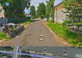Есть там знак, но как он стоит!!!! Шедеврально