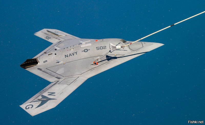 Чё за бред!? Это Northrop Grumman X-47B