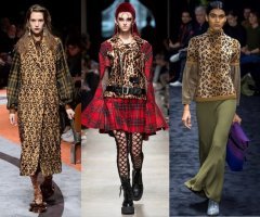 Что нибудь клетчатое, резко офличающееся по цвету. Успех гарантирован. Не везде и не у всех, но шансы есть.