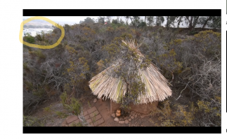 Безлюдная часть острова написано )))