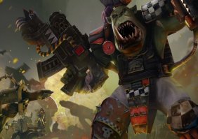 Больше похоже на оружие орков из warhammer 40000)