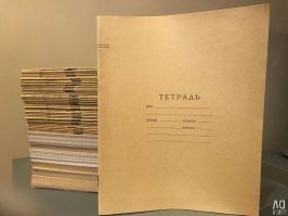 Тетради были в клеточку и линейку, в тетрадях в линейку поля были, в клеточку не всегда.