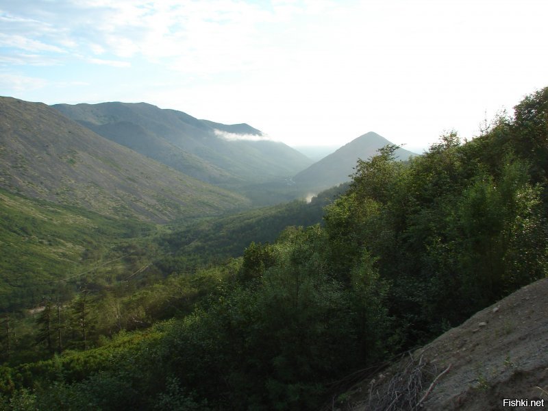 снег на сопках лежит 30 июня)) а на улице плюс 25