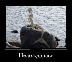 Русалка выброшенная на берег в Мексике