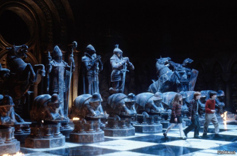 Вспомнил ещё, как Гарри Потер в шахматы играл...