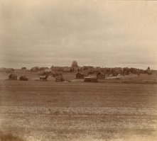 С. М. Прокудин-Горский. Общий вид села Коробово, пожалованного дочери Ивана Сусанина. 1911 год