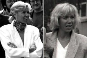 В молодости тоже не супермодель...