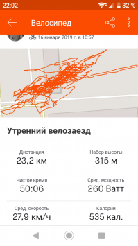 Набор высоты конечно так себе... для велотренажёра