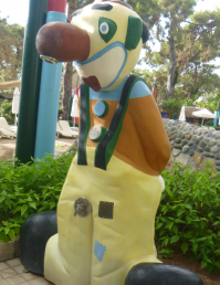 Душ в детском аквапарке)