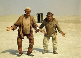 - скрипач! вместо того, чтобы всё время думать, что ты первый грузинский космонавт и что тебе нобелевскую премию дадут, верни ложку, которую ты у нищих артистов украл..