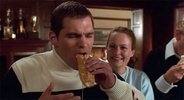 Конвертики из лаваша с бананом и сгущенкой