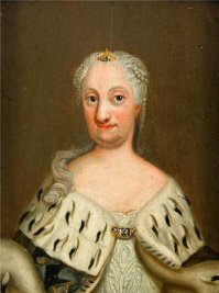 "Прекрасные лица кровосмесительных Габсбургов".
Челюсть с ковш экскаватора и длинные морды.