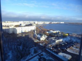 Фото сделаны с того самого головного офиса "Газпром добыча Надым".
Качество не очень так как фоткал на телефон.