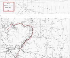 "Этих маршрутов в 1941-м не было".(с)
ЖД дороги на карте 1940 есть, а маршрутов нет.  
Чмо вонючее - ты пиз.д.ишь как дышишь!


Издание НКПС, Альбом карт железных дорог СССР, 1940 г.