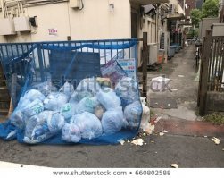 Японии довольно сложно быть чистой страной, учитывая, что вывоз мусора производится 1-2 раза в неделю.