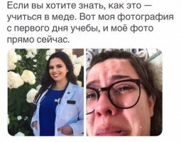 После первого посещения анатомички...