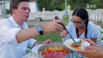 Борщ в программе "Мир наизнанку"