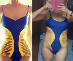 Так тут все понятно- наколка должна быть выше.