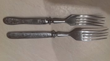 Вилки старые г. Павлово.