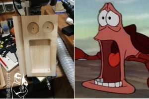 Подставка  для планшета из дерева