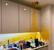 вчера как раз лампу вешал, без перфоратора не обошлось, а тут стакан пробил.