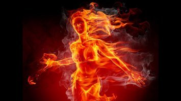 Длинноволосые, рыжеволосые