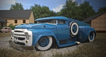 Грузовики ЗиЛ в естественной среде обитания