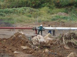 Был там в 2006 году, когда монтировали гео тэс, сейчас она выглядит не в лучшем виде конечно.
Природа там супер