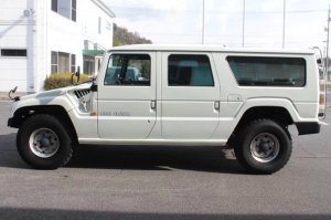 Лучше бы ты рот не открывал. 
Даже над пятой дверью написана марка машины. Это Toyota MEGA CRUISER.