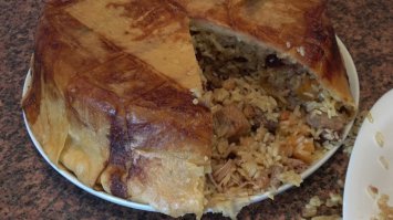 düyü, quru olacaq lazımdır ki, ət və yağ, daha çox