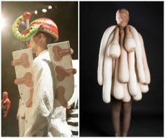 Где смеяться?..

Это МОДА. Подчеркну - МОДА. Т.е., концепты. 

Ок, давайте сравним с современной МОДОЙ...