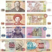 На старых тюбетейках  образца 1993 года тоже не было Русского языка. Но что то ни кто не горевал. Помню прикол был, трехнёшь бумажку и если тюбетейка не слетела с башки, значит не фальшивая.